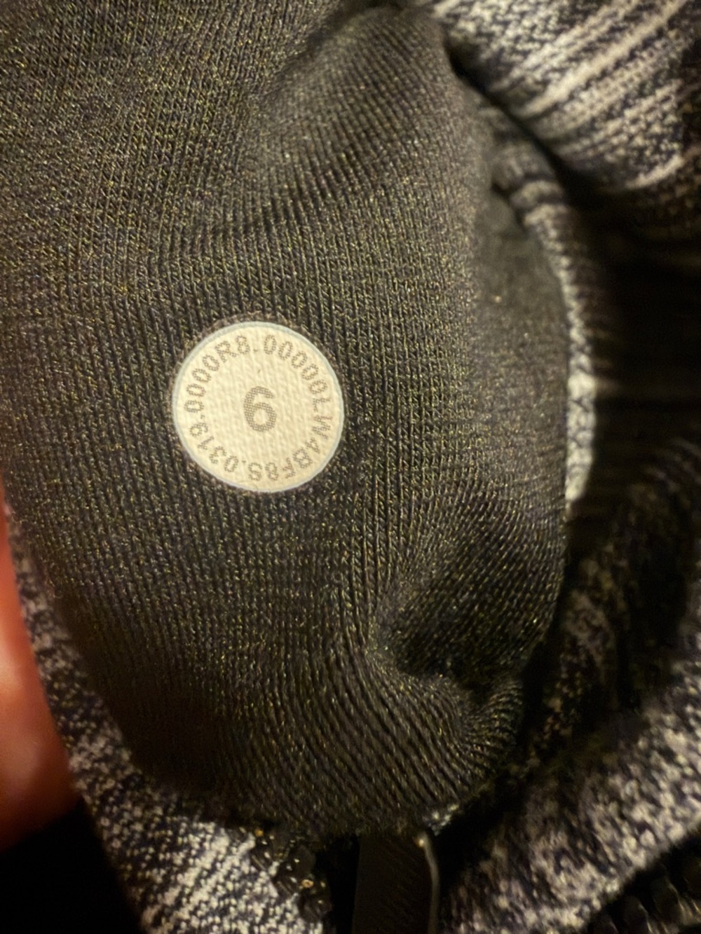 lululemon Define Nulu Heathered Gray Jacket size 6 & free tote - Picture 5 of 6